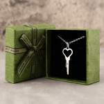 Heart Shaped Chastity Key Necklace Accessory Fits All Cages In Our Store Integrated Locks Key Holder - Image 9