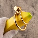 Open Stainless Steel Chastity Cage Training Ring - Image 6