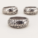 Dragon Scale Stainless Steel Cock Ring - Image 8