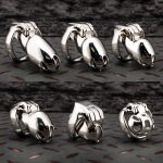 HTV4 Stainless Steel Chastity Cage