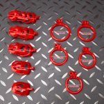 Flaming Red Ghost Chastity Cage Flat Ring - Image 10
