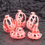 Shell Mamba Pink Chastity Cage Ball Cock Cage - Image 2