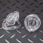 Transparent Convenient Chastity Cage Lightweight Cock Cage - Image 4