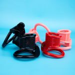 Honeycomb Open Small Chastity Cage Mini Couple Erotic Traction Chain Cock Cage - Image 4