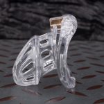 Transparent Convenient Chastity Cage Lightweight Cock Cage - Image 5