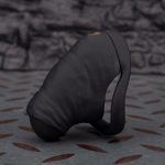 Black Skin Touch Simulation Penis Chastity Cage Realistic Cock Cage - Image 5
