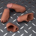 Skin Touch Simulation Penis Chastity Cage Skin Color Realistic Cock Cage - Image 4