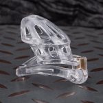 Transparent Convenient Chastity Cage Lightweight Cock Cage - Image 6