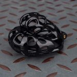 Shell Mamba Black Chastity Cage Ball Cock Cage - Image 6