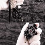 Black Cock Cage Lightweight Traction Chastity Cage - Image 8
