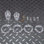 Transparent Convenient Chastity Cage Lightweight Cock Cage - Image 9