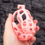 Shell Mamba Pink Chastity Cage Ball Cock Cage - Image 9