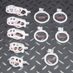 Spikes White Mamba Chastity Cage Lightweight Cock Cage Flat Ring - Image 10