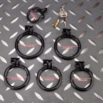 Open Black Lightweight Chastity Cage Training Device Flat Ring - Image 10