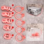 Chastity Cage Set Pink Ghost Cock Cage Flat Ring Chastity Sizes Bundles - Image 8