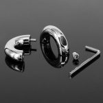 Ball Stretcher, Male Stainless Steel Ball Stretcher Testicle Stretching Ring Metal Device Toys - Image 2