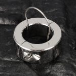 Heavy Duty 316 Stainless Steel Ball Stretcher with Locking Ring - Premium CBT Ball Stretching Weight for Intimate Pleasure - Image 2