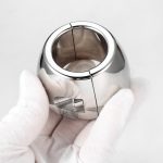 Heavy Weighted Ball Stretcher Ring for Men – Premium Stainless Steel CBT Scrotum Stretcher, S/M/L - Image 8