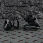 3D Printed Resin Chastity Cage, 2 Sizes Available, Lightweight Breathable Male Chastity Device with 4 Size Rings & Lock Keys for Men - Image 2