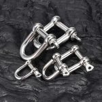 316 Stainless Steel Ball Stretcher U-Shaped Shackle, Heavy Duty Adjustable Ball Weight Restraint for Men, 5 Sizes Optional