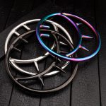 Premium 316 Stainless Steel Shibari Suspension Ring – Heavy Duty Bondage Hanging Ring with Spikes (200mm, 3 Colors)