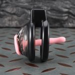 3D Printed Resin Chastity Cage with Silicone Urethral Plug, 6 Size Rings, Lock & Keys - Lightweight Small Chastity Device for Men - Image 8