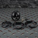 3D Printed Resin Black Heart Chastity Cage with 4 Size Rings, Male Chastity Device with Lock, Lightweight Comfortable Wear for Long Time Daily Use - Image 2