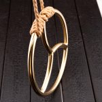 Premium 3-Arc Stainless Steel Shibari Suspension Ring - Heavy-Duty Bondage Anchor for Rope Restraint & BDSM Play - Image 8