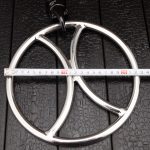 Shibari Suspension Ring Stainless Steel Bondage Restraint Ring with Swivel Hook - Image 6