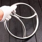 Shibari Suspension Ring Stainless Steel Bondage Restraint Ring with Swivel Hook - Image 4