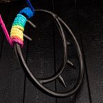 Premium 316 Stainless Steel Shibari Suspension Ring – Heavy Duty Bondage Hanging Ring with Spikes (200mm, 3 Colors) - Image 8