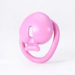Pink Heart Chastity Cage with 4 Size Rings, Resin 3D Printed Male Chastity Device with Urinary Hole, Lightweight Comfortable Chastity Lock Set for Men - Image 9