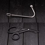 Stainless Steel Shibari Suspension Ring - 230mm Heavy-Duty Bondage Ring with Swivel Hook - Image 10