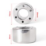 Heavy-Duty 316 Stainless Steel Ball Stretcher, 800g Weighted Split Lock Ball Stretcher with L-Wrench for Men - Image 7