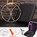 Shibari Suspension Ring Stainless Steel Bondage Restraint Ring with Swivel Hook - Image 11